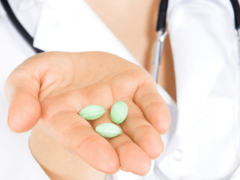 Pillen, um den Körper von Parasiten zu reinigen